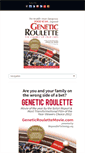 Mobile Screenshot of geneticroulettemovie.com